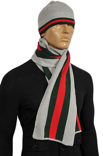 gucci hat and scarf set mens|original gucci silk scarf.